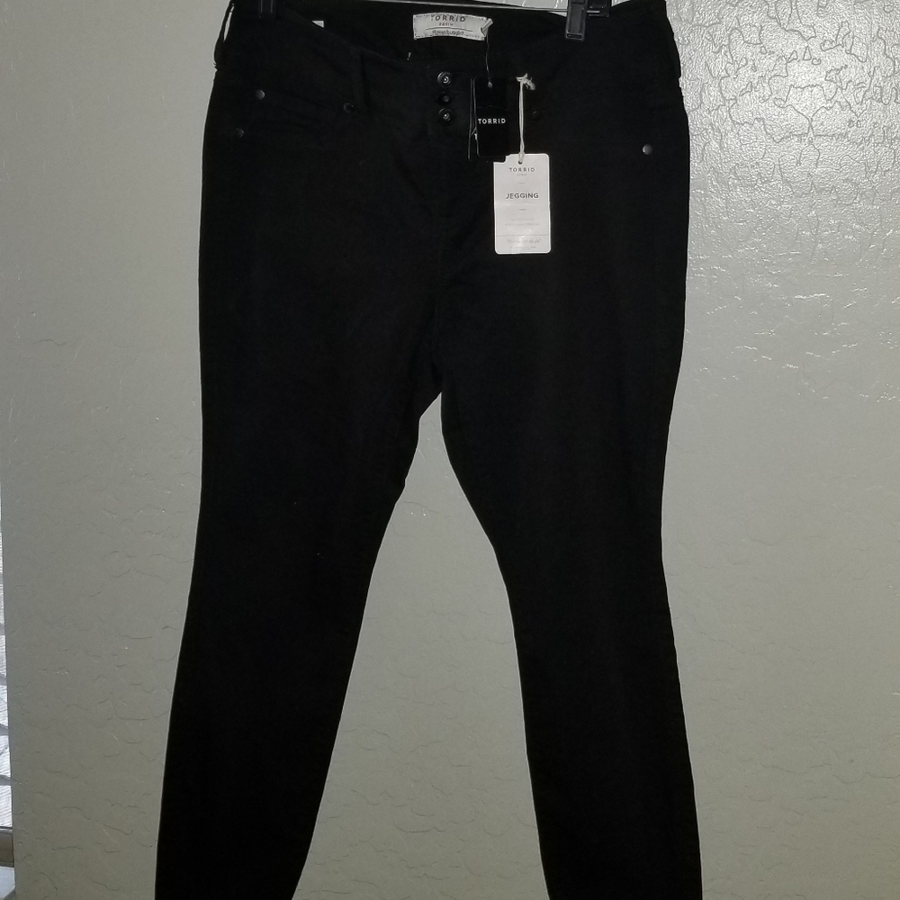 Torrid Black Jeggings